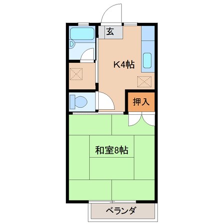 ヒルズＴＳ　Ｃ棟の物件間取画像